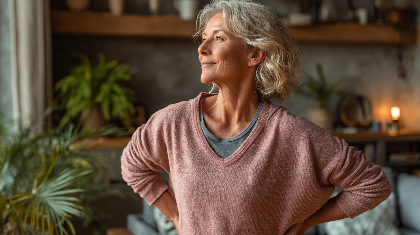 Група старших людей після заняття йогою